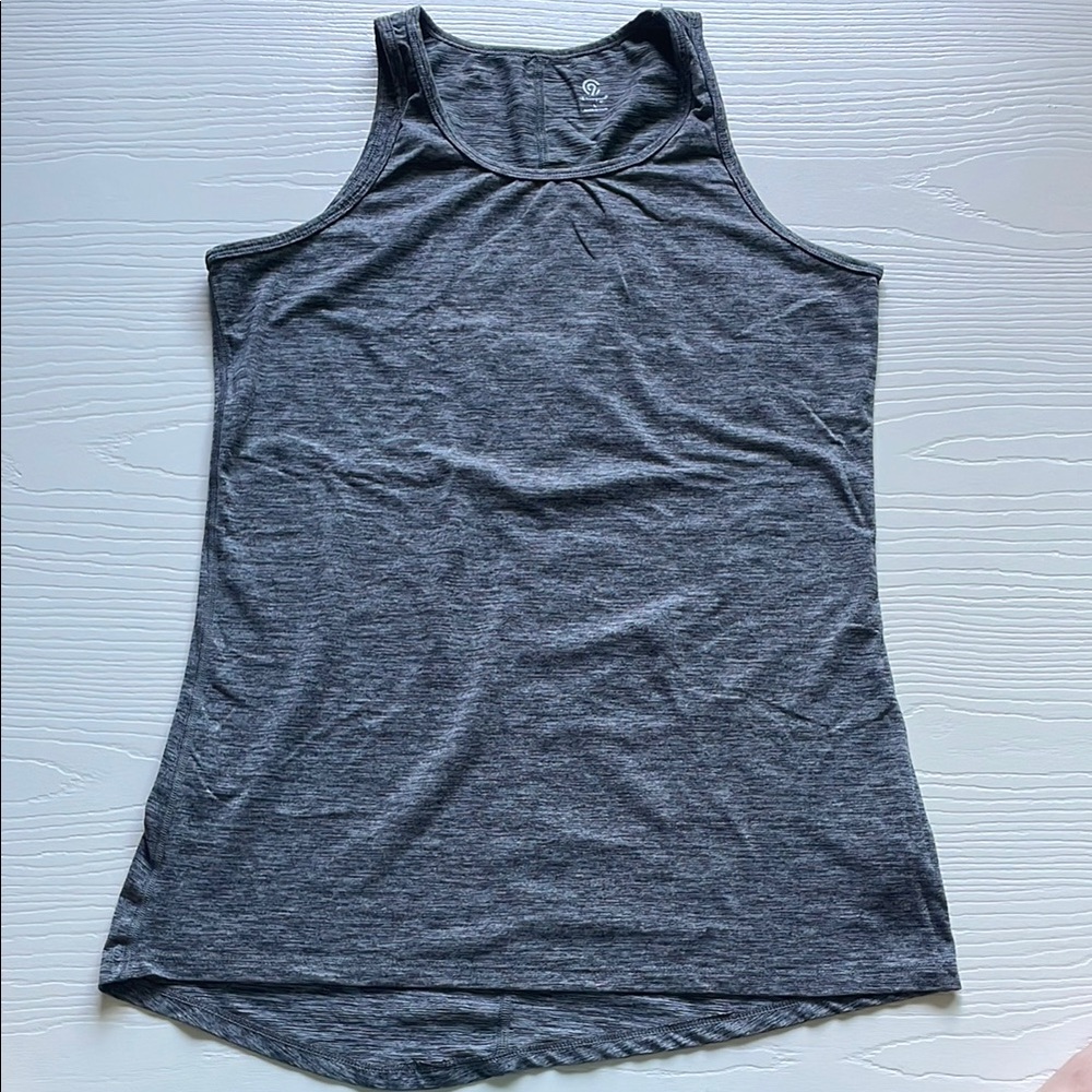 Gray Sleeveless Women's Top